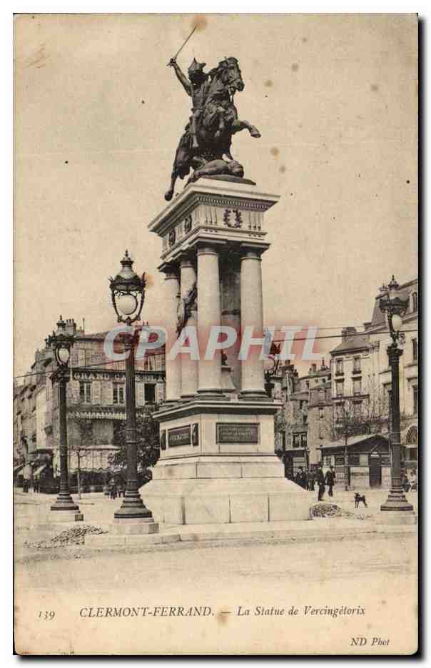Clermont-Ferrand — La Statue de Vercingétorix — ND Phot