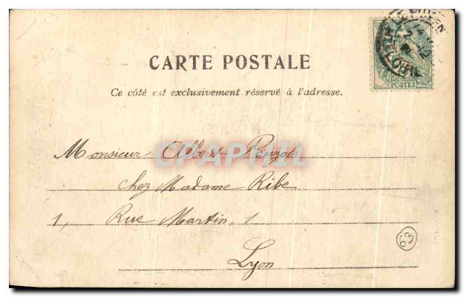 Clermont-Fd. — Université vue du Jardin Lecoq — A. G. phot. — Reverso