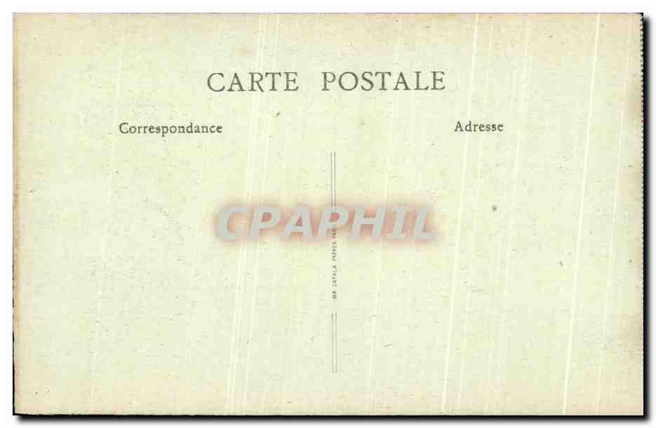 Palais de VERSAILLES - Intérieur de la Chapelle - Éditeur : E. P. & Cie, n°5 — Verso