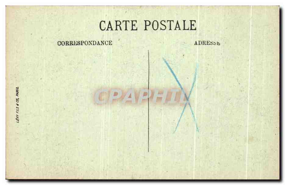 CPA Versailles Bassin de Flore ou le Printemps par Tuby — Verso