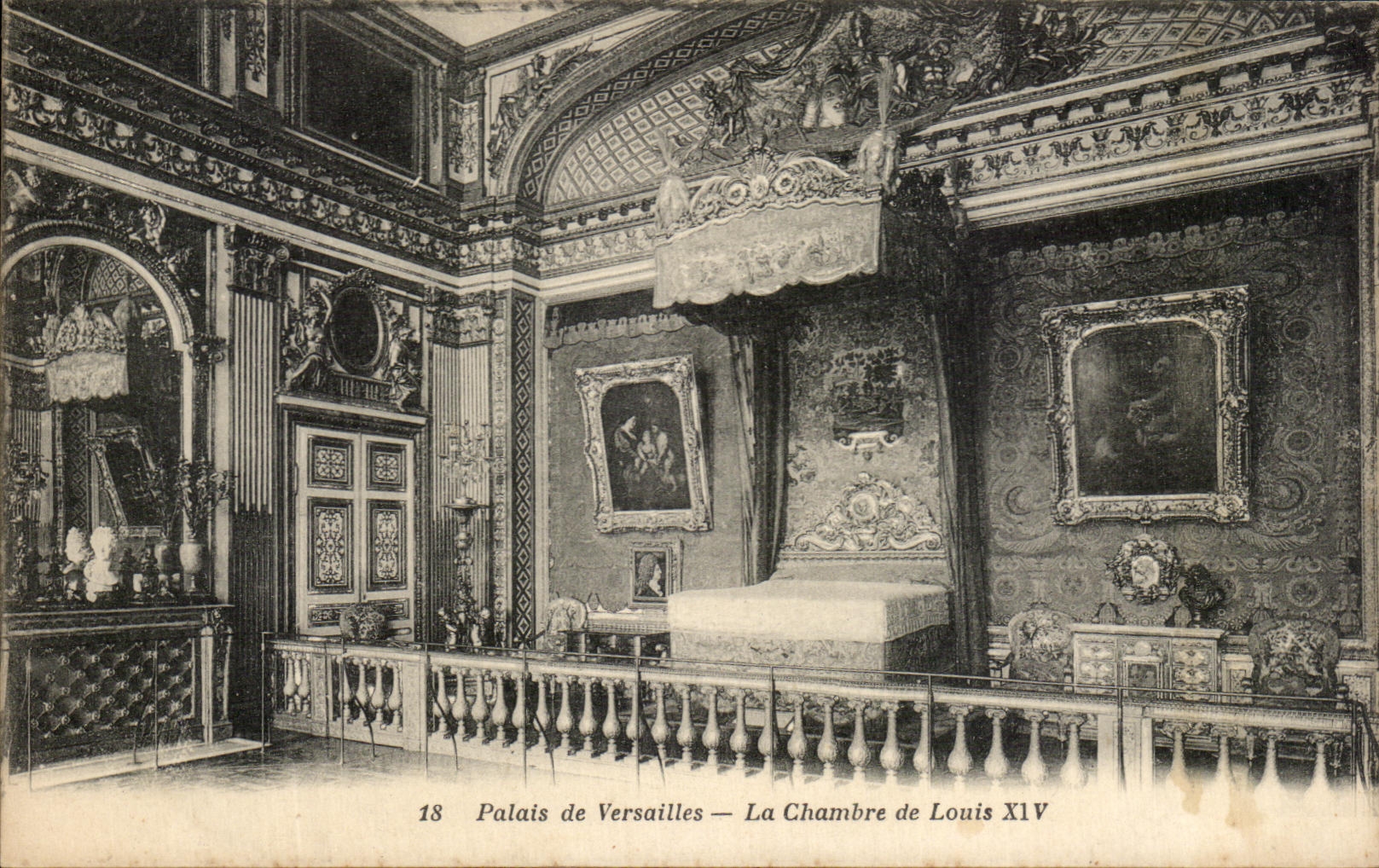 Schloss Versailles — Das Zimmer von Ludwig XIV — n°18