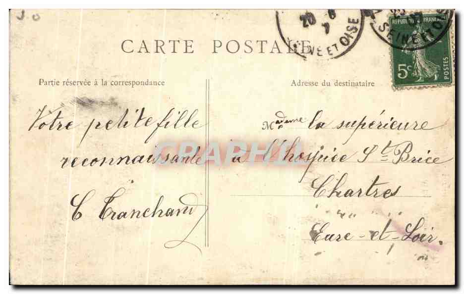 CPA Versailles Musee Bureau a cylindre offert a Louis XVI par les Etats de Bourgogne Roentgen  — Verso