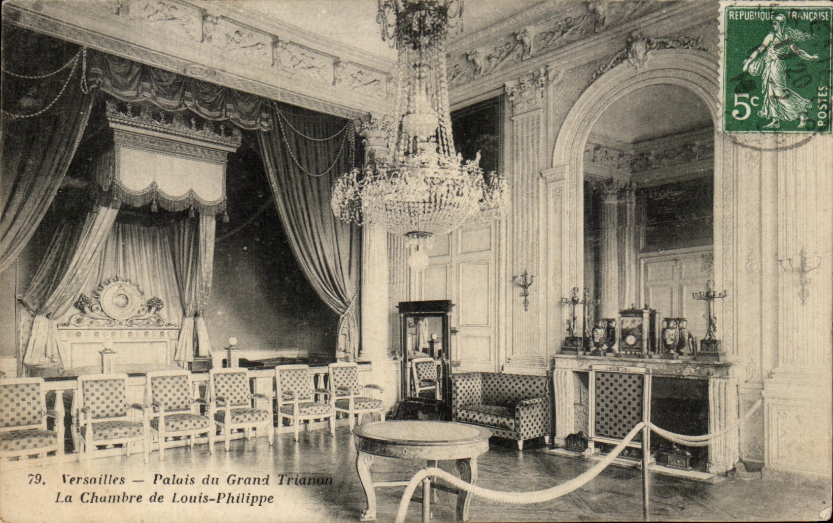 Versailles — Palais du Grand Trianon — La Chambre de Louis-Philippe