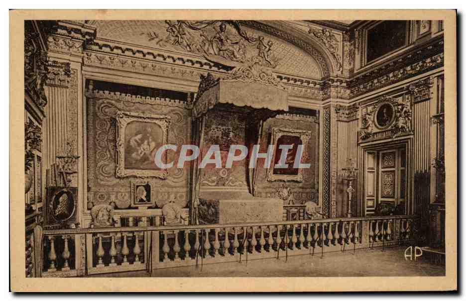 CPA Versailles Les Chateau la Chambre a coucher de Louis XIV