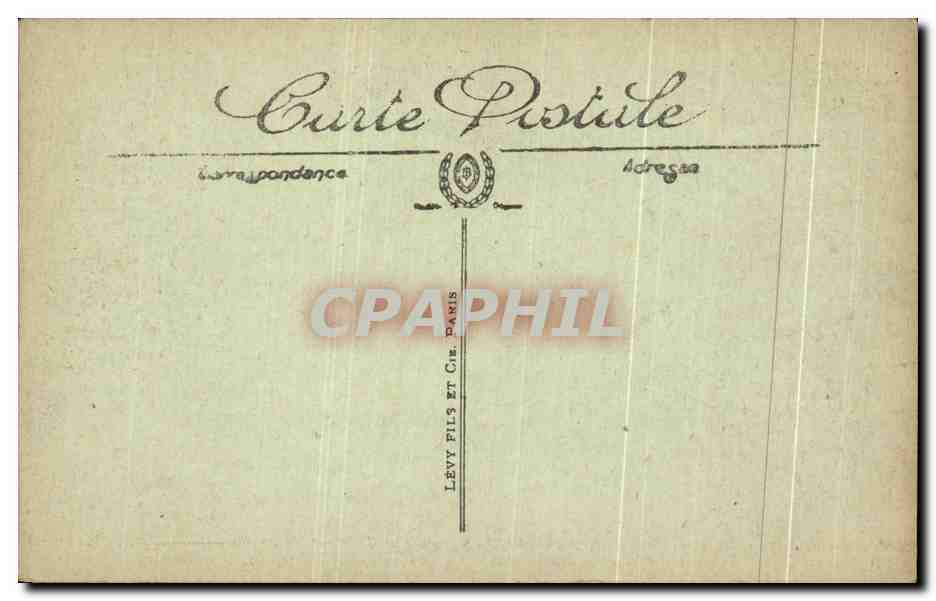 CPA Versailles Galerie des Glaces la Table historique 28 juin 1919 Militaria — Verso