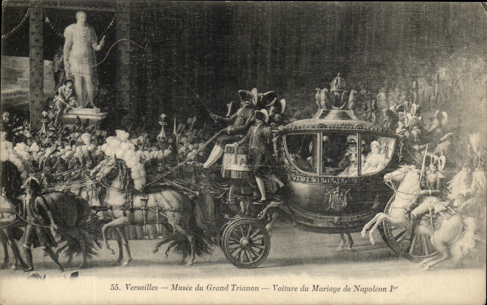 Versailles — Musée du Grand Trianon — Voiture du Mariage de Napoléon Ier