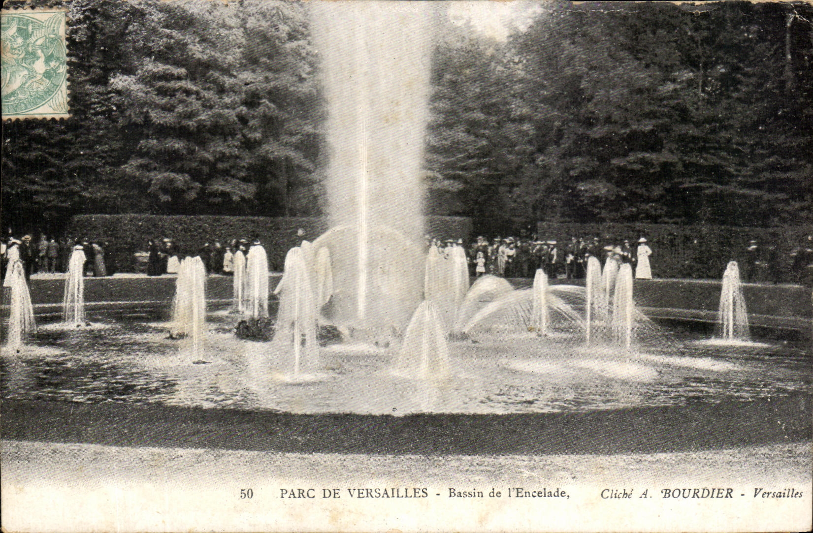 CPA Parc De Versailles Bassin de l'Encelade 
