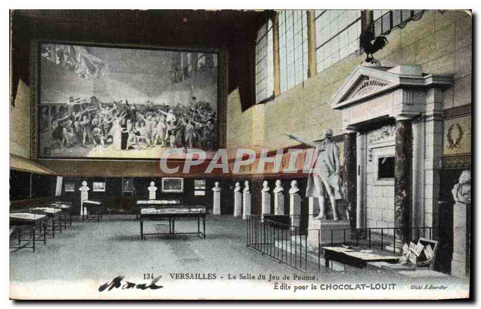 CPA Versailles la Salle du Jeu de Paume