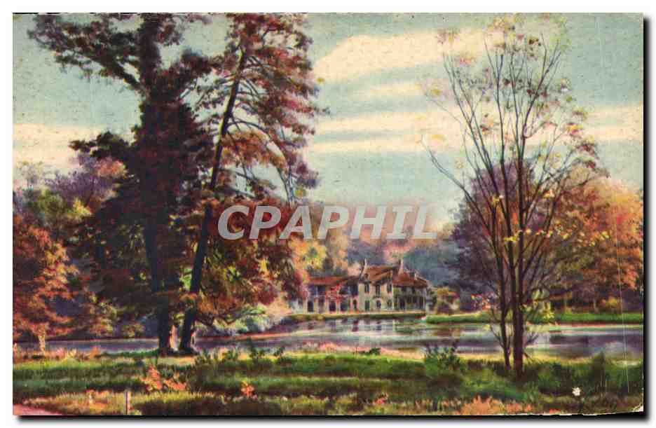 CPA Splendeurs et Charmes De Versailles Hameau de Marie Antoinette Maison de la Reine The Queen's House