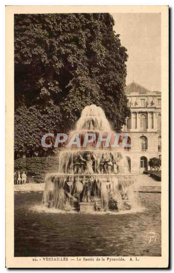 Versailles — Le Bassin de la Pyramide — A. L.