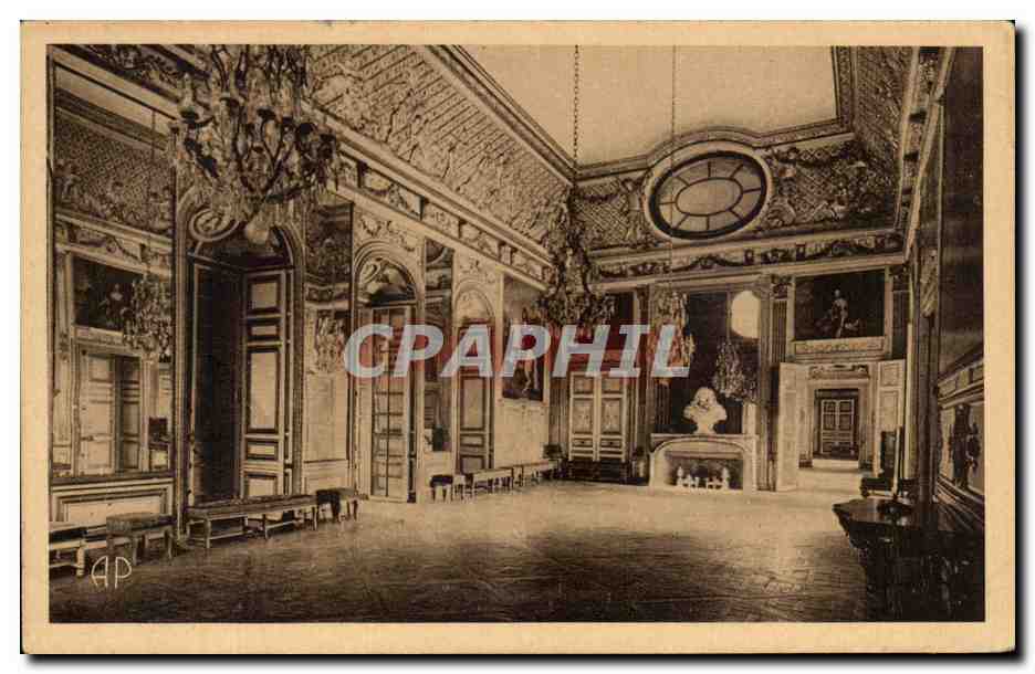 CPA Versailles Le Palais Salon de l'oeil de Boeuf