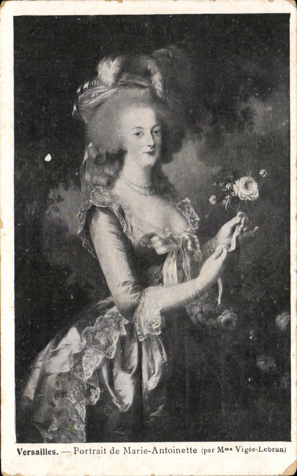 Versailles — Portrait de Marie-Antoinette (par Mme Vigée-Lebrun)