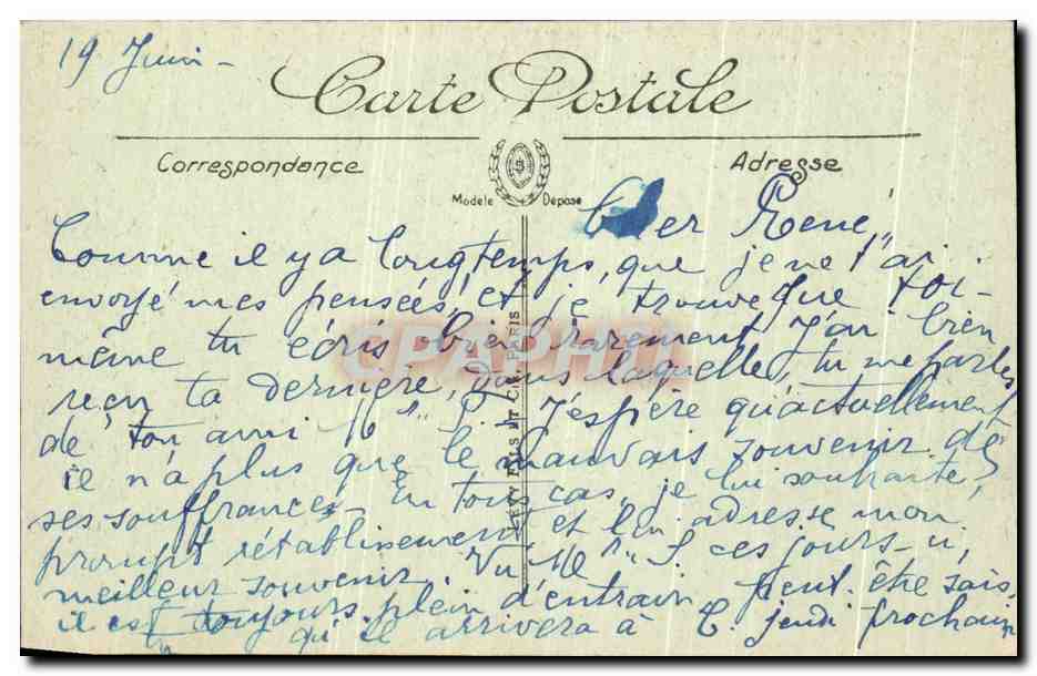 Palais de Versailles — Le Parc — Bassin de Neptune — Éditeur LL, n° 194 — Reverso