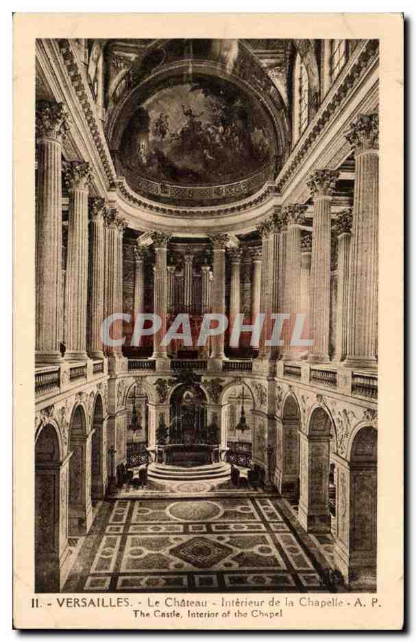 Versailles — Intérieur de la Chapelle — A.P. n° II