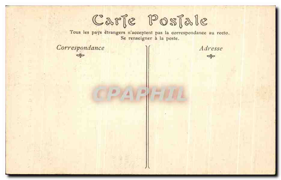 CPA Musee De Versailles Les Dernier Jours de Napoleon 1er — Verso