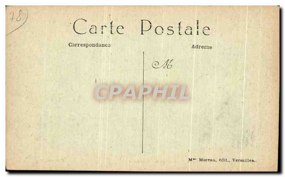 CPA Parc de Versailles Bosquet de la Colonnade — Rückseite