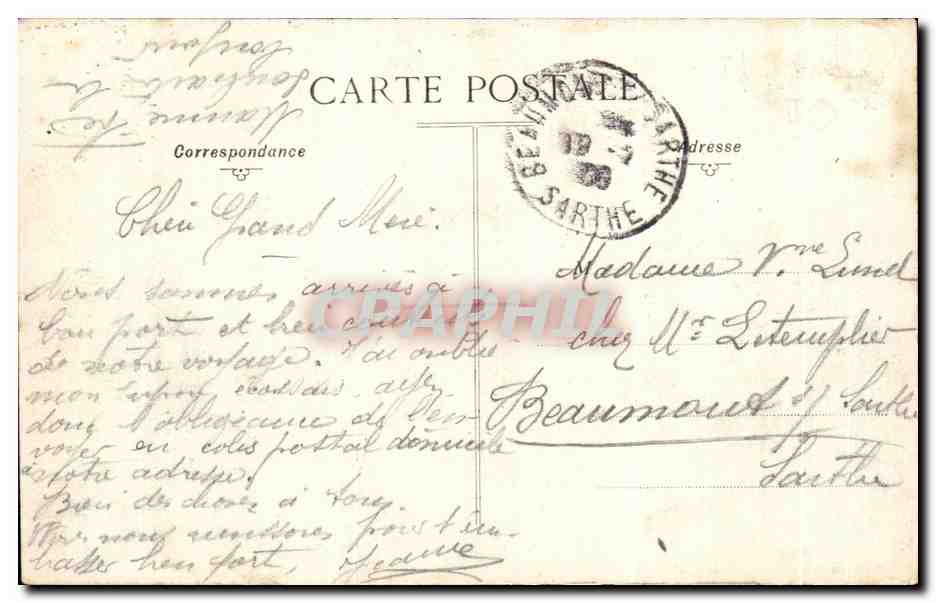 Versailles - 93 - Vue du Château, prise de la Place d'Armes — Collection des Galeries Modernes — Reverso
