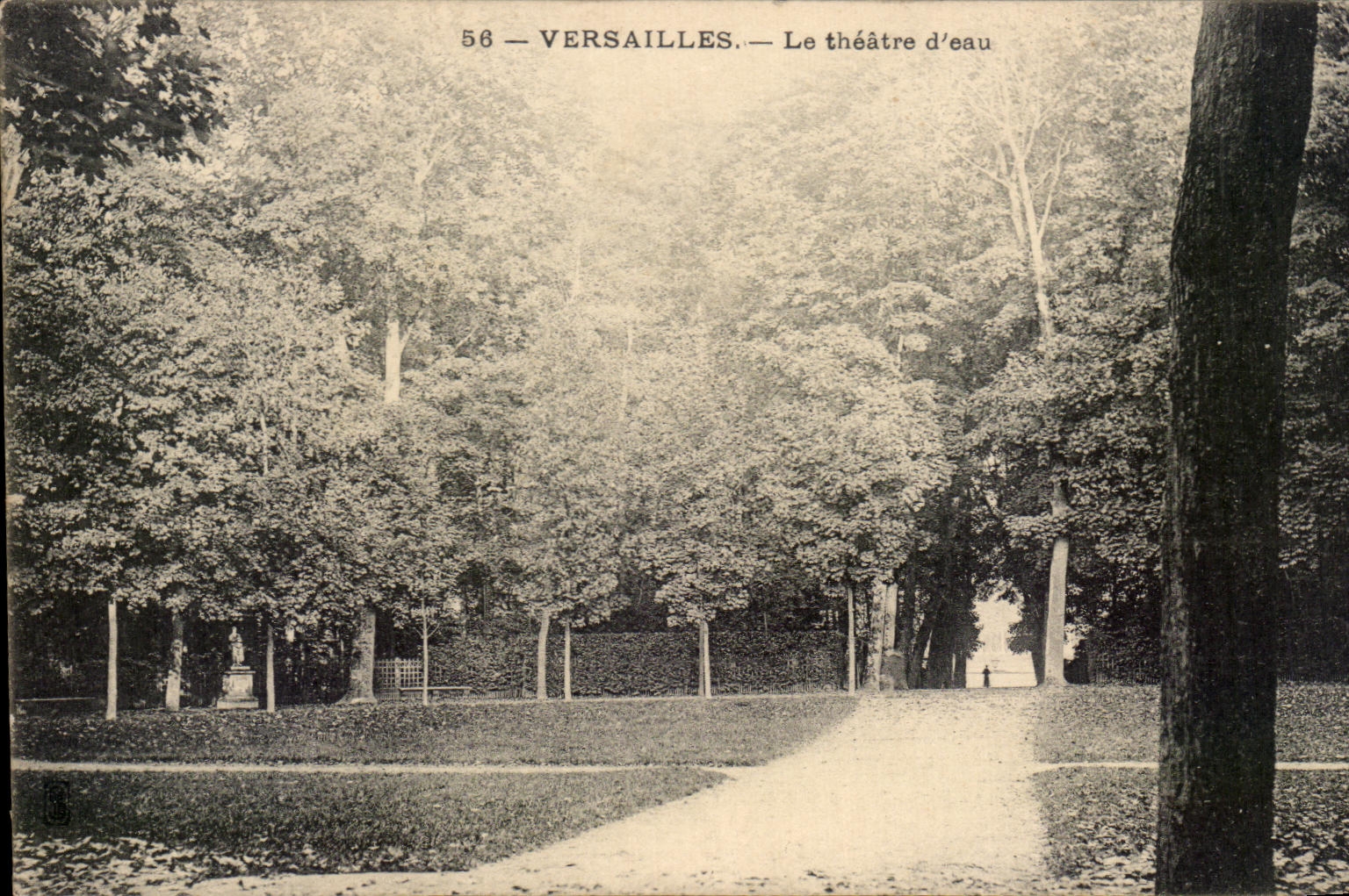 CPA Versailles Le Theatre d'eau