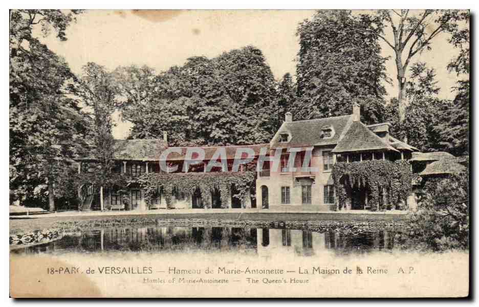 Parc de Versailles — Hameau de Marie-Antoinette — La Maison de la Reine — A.P.
