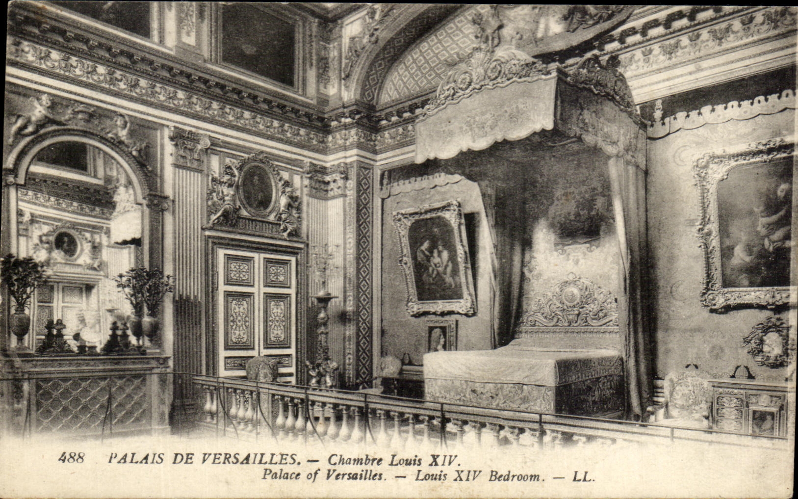 CPA Palais De Versailles Chambre Louis XV