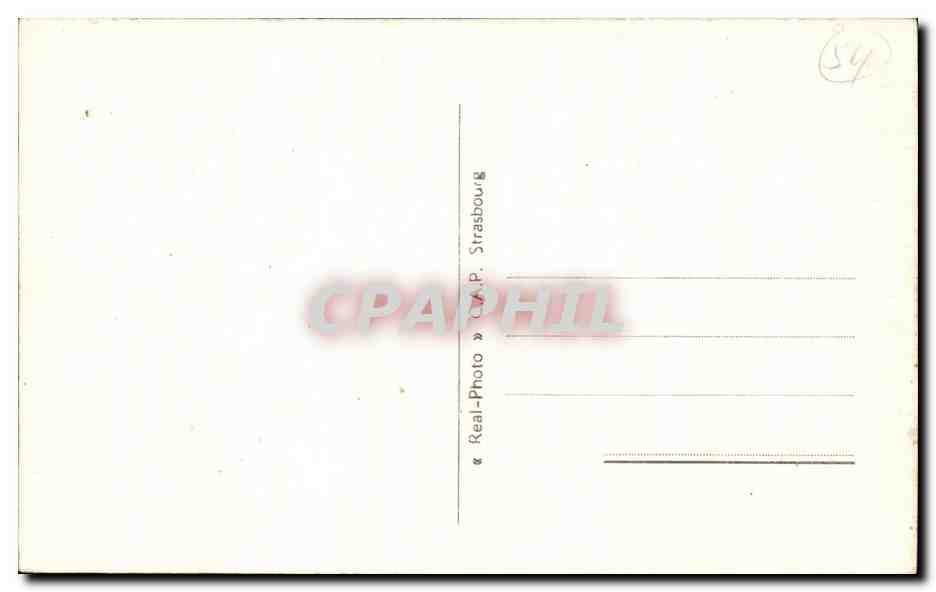 CPA Nancy Arc de TRiomphe et grilles Jean Lamour — Verso