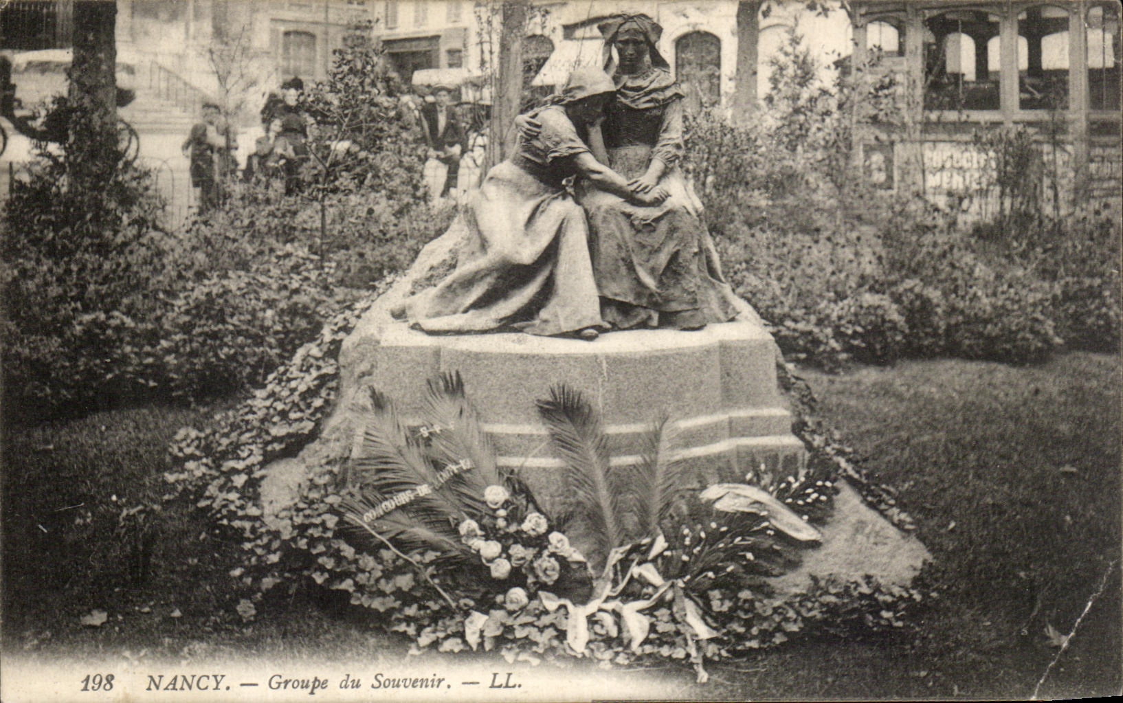 CPA Nancy Groupe du Souvenir Alsace Lorraine 