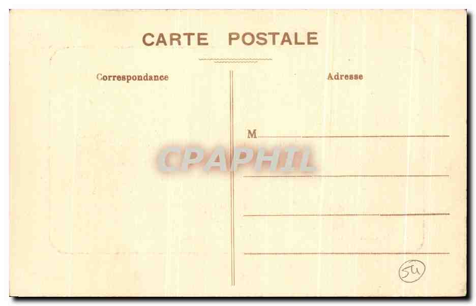 CPA Nancy Place Stainslas Grille en fer forge de Jean Lamour Fontaine d'Amphitrite  — Verso
