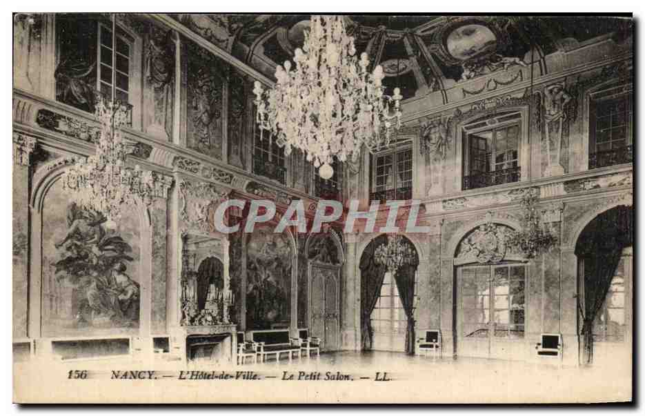 CPA Nancy L'Hotel Ville Le Petit Salon