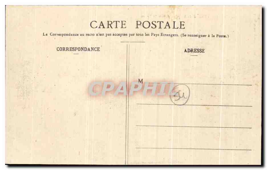 CPA Nancy Vue Generale Prise depuis St Epvre — Verso