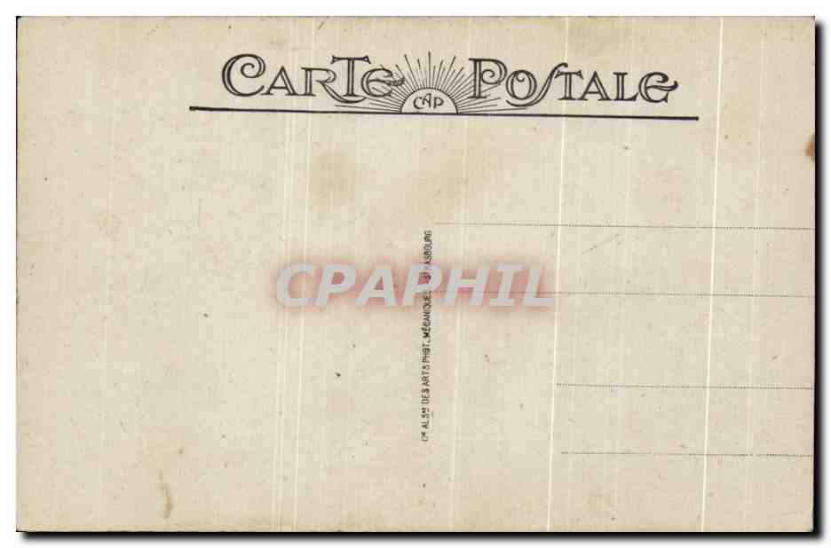 CPA Saint Sauveur Le Pont Napoleon 1er — Verso