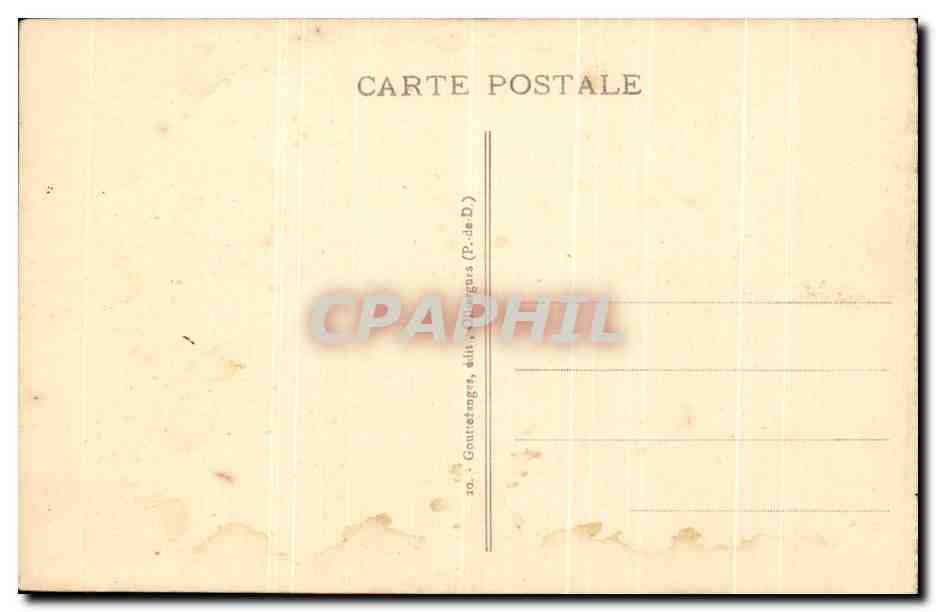 See Chambon - Die Strandbadegäste — Die poetische Auvergne — Goutterages (P.-de-D.) — Rückseite