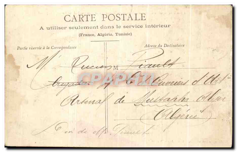 CPA Cote Basaltique De Chapteuil Ruines Du Manoir Du Celebre troubadour Pons de CApdeuil — Reverso
