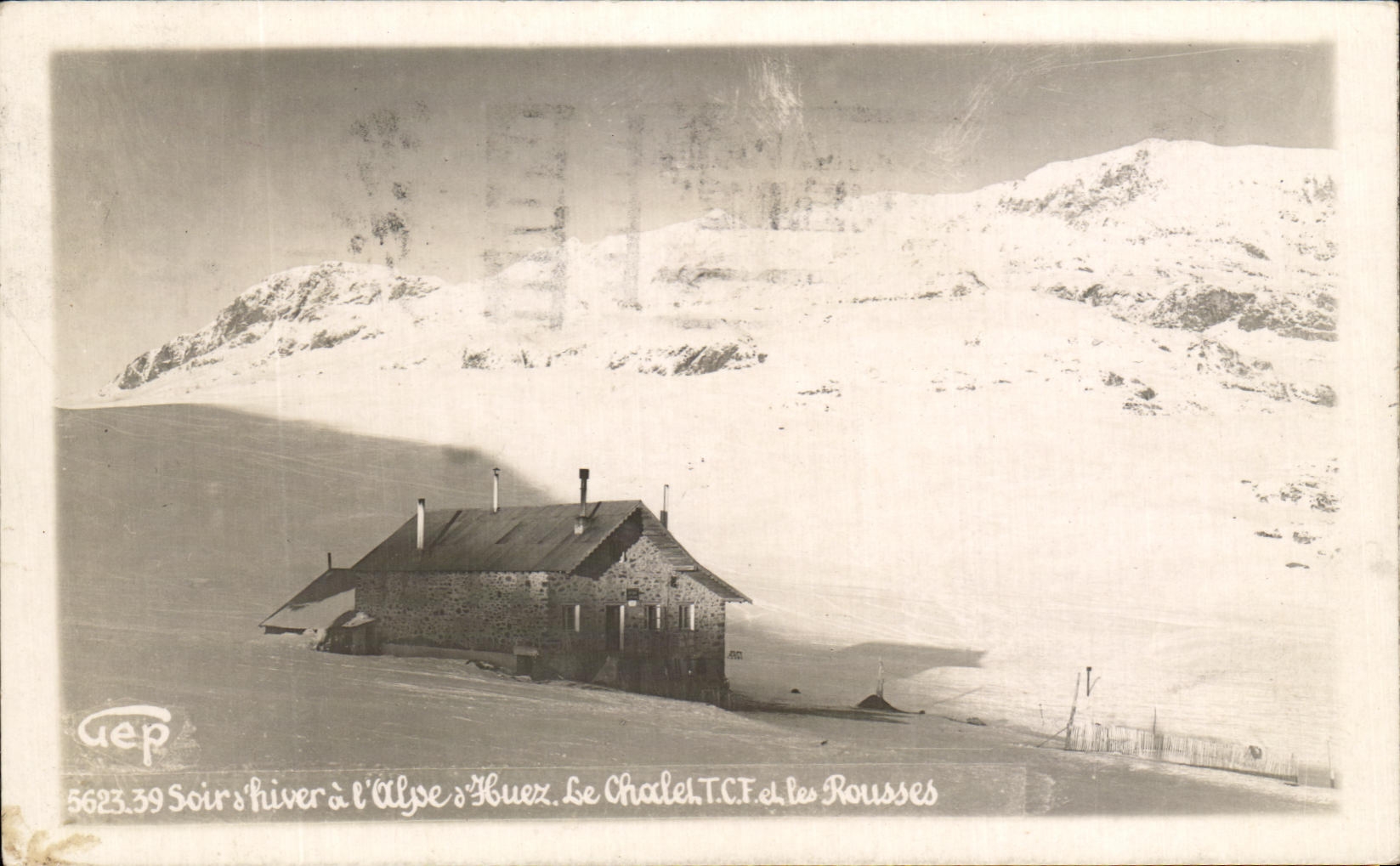 Alpe d'Huez — Le Chalet T.C.F. et les Rousses — GEP, n° 5623.39