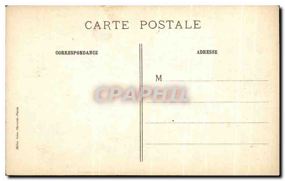 CPA La Defense L'Ozuvre De Rodin  — Verso