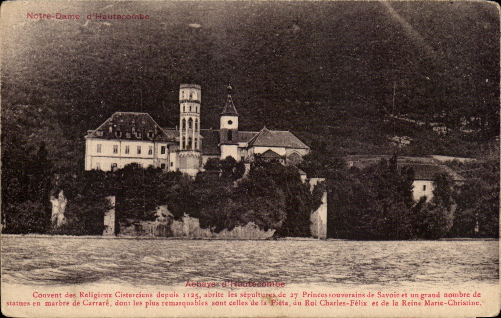 CPA Abbaye D'Hautecombe Couvent Des Religieux