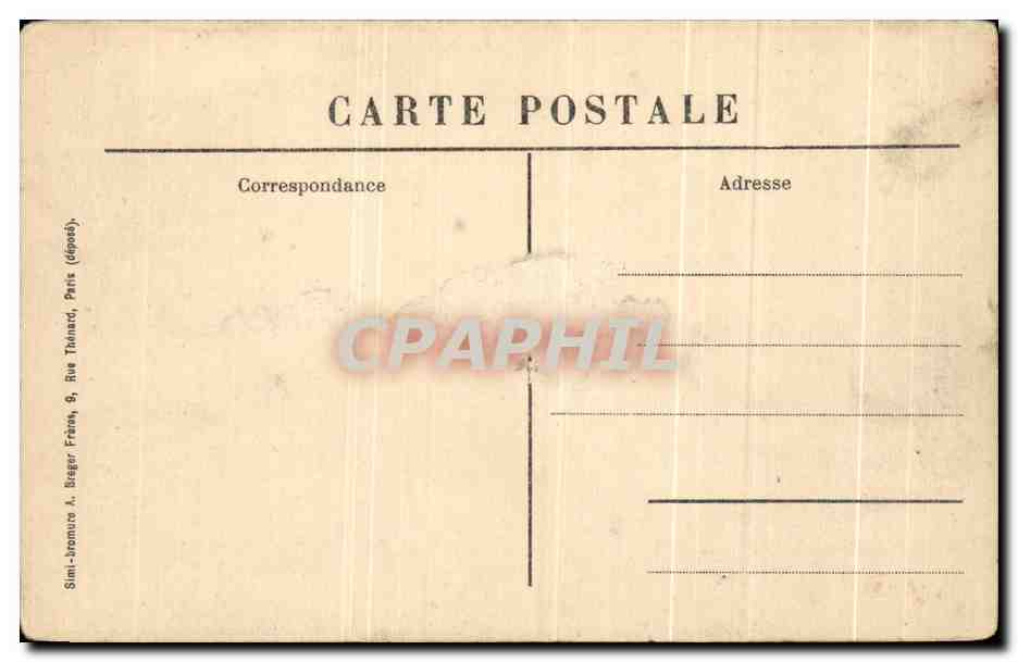 CPA Abbaye D'Hautecombe Couvent Des Religieux — Rückseite