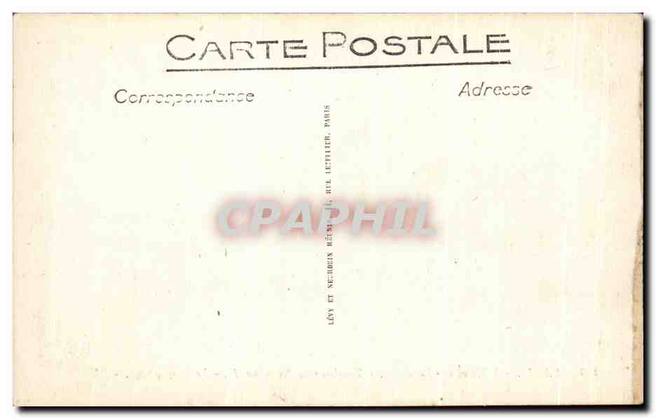 CPA Paris L'Hotel des Invalides Tombeau de Napoleon 1er Le Sarcophage — Verso