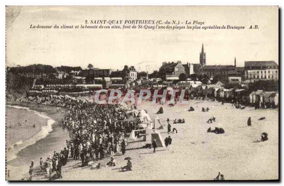 Saint-Quay-Portrieux (C.-du-N.) - La Plage — A.B. éditeur, n°2