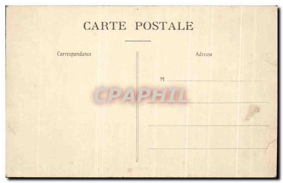 CPA Le Havre La Digue par Mauvais Temps — Rückseite