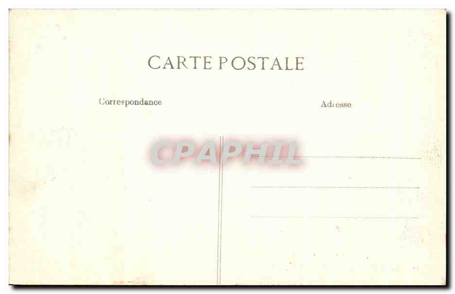 CPA Versailles Hameau Du Petit Trianon Le Presbytere — Verso