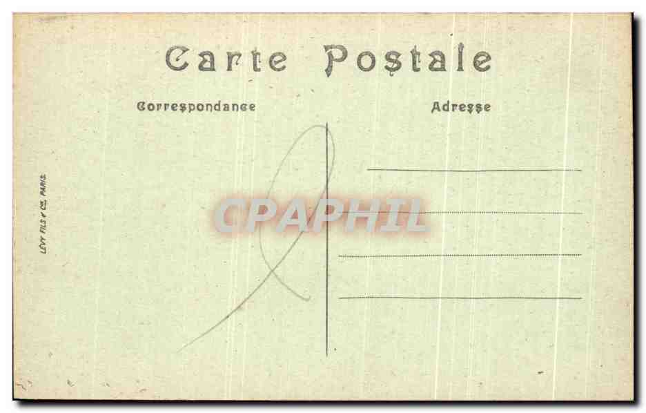 CPA Versailles Grand Trianon Cabinet De Travail De Louis Philippe — Verso