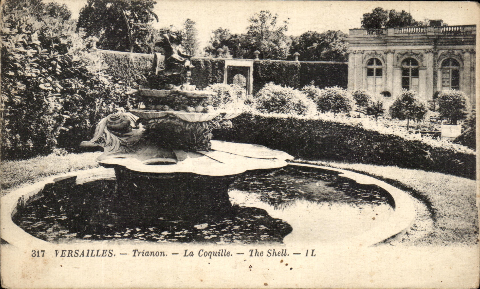 CPA Versailles Trianon La Coquille