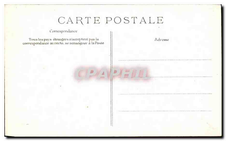 Parc de VERSAILLES - Grandes Eaux - Le bosquet du Dôme — Éditeur E.P.D. n°160 — Verso