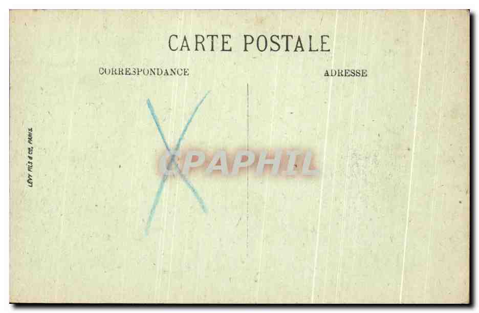 CPA Versailles Le Hameau Le Moulin Cygnes — Verso