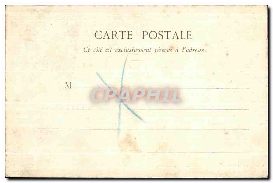 CPA Versailles Palais Du Grand Trianon Le Peristyle Ayant Servi De Salle A Manger Sous Louis XIV — Verso