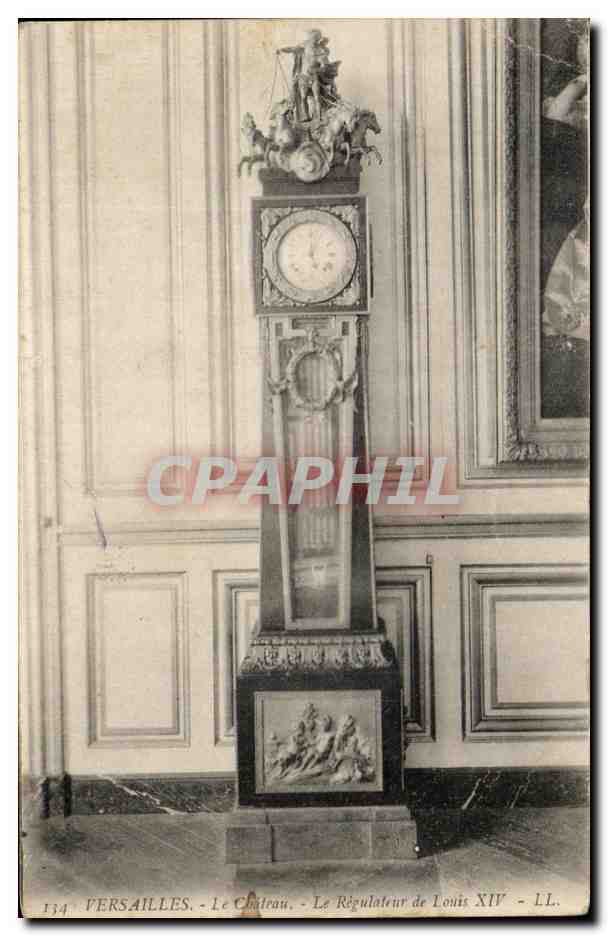 CPA Versailles Le Chateau Le Regulateur De Louis XIV