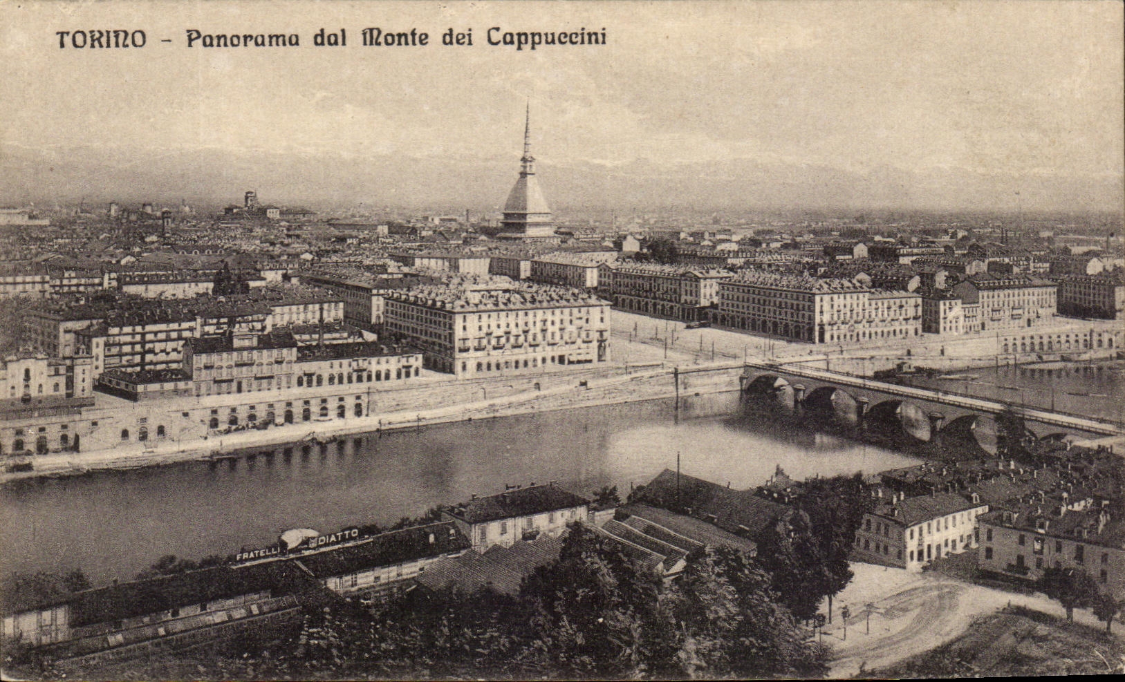 CPA Torimo Panorama Dol Monte Dei Cappuccini Fratelli Diatto