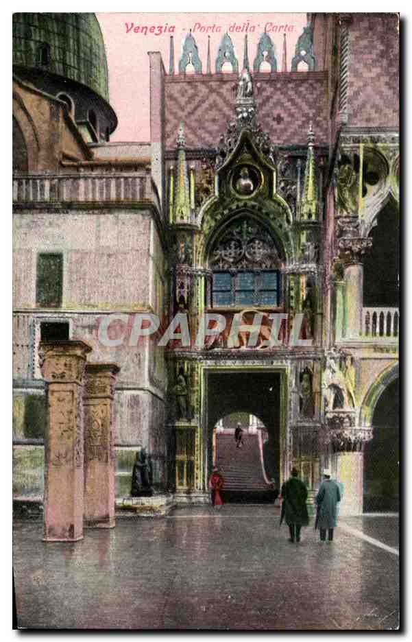 CPA Venezia Porta Della Carta
