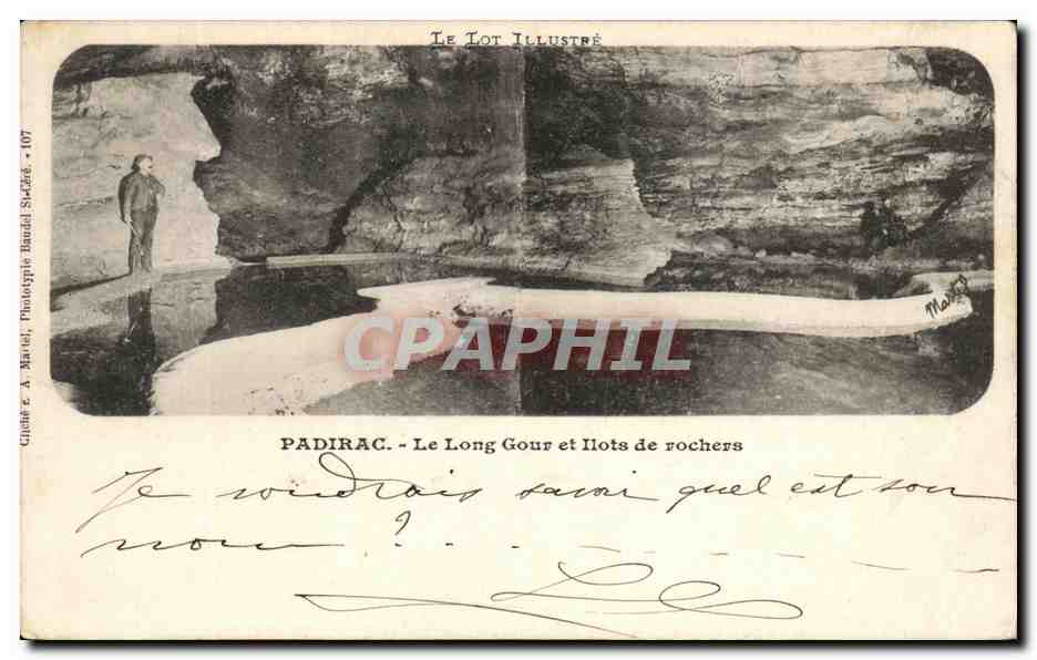 Padirac - Le Long Gour et îlots de rochers — Le Lot Illustré, n°107