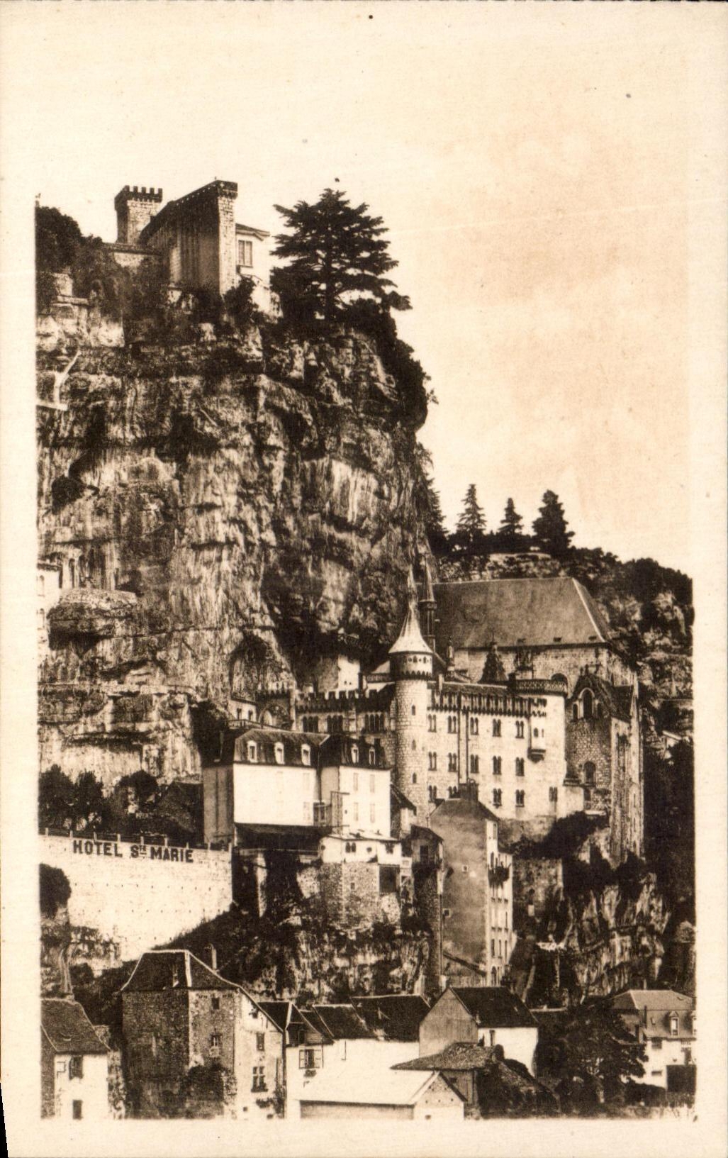 Rocamadour — Le Rocher — Hôtel Sainte-Marie